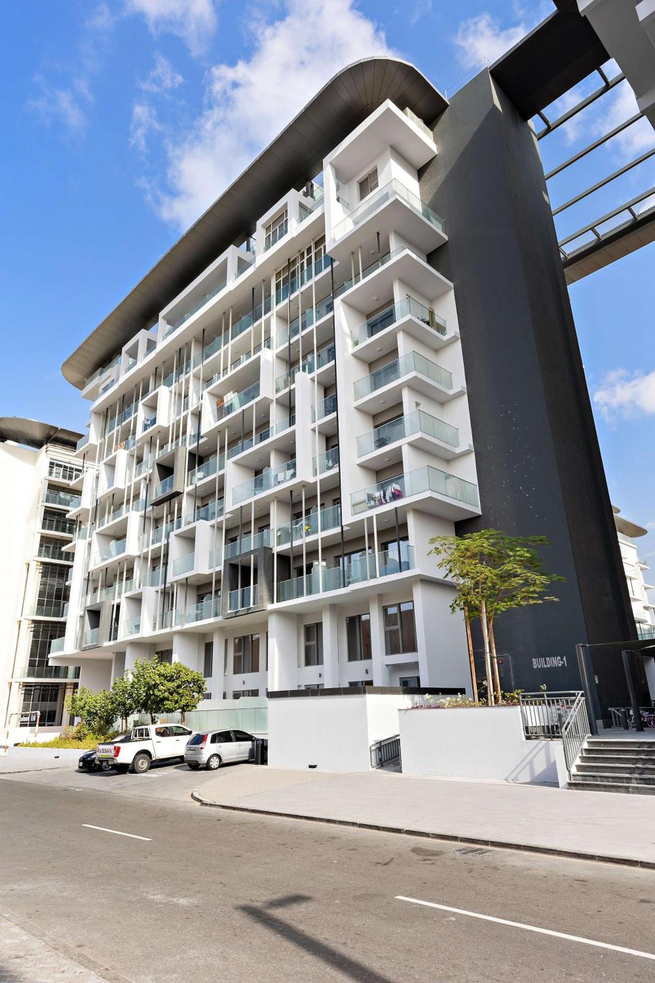 Silkhaus Chic Studio Near Masdar City Park Abu Dabi Exterior foto