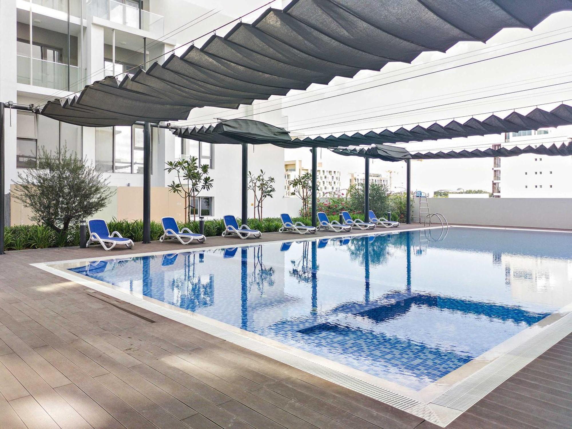 Silkhaus Chic Studio Near Masdar City Park Abu Dabi Exterior foto